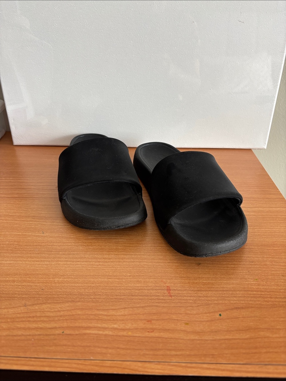 lululemon athletica Black Slide Sandals for Women